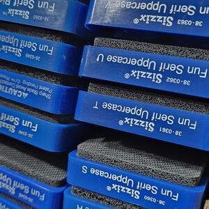 Sizzix Colorful Alphabet Die Set